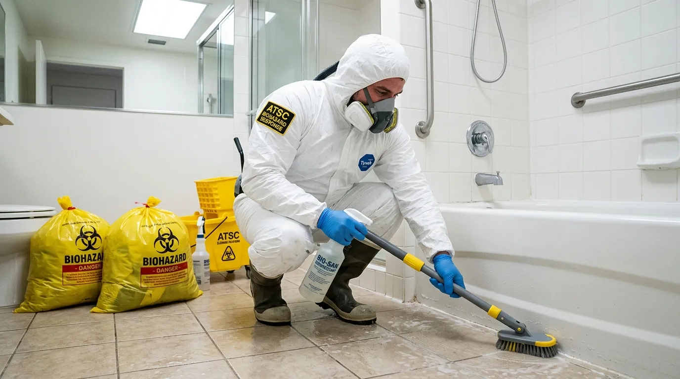 Decontamination equipment deployed for Blood Cleanup in Northglenn